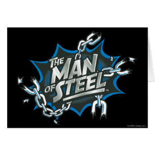 Superman Stylised   Man of Steel Splash Logo