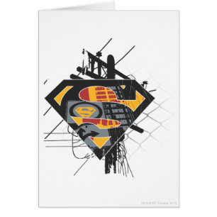 Superman Stylised   Powerlines Logo