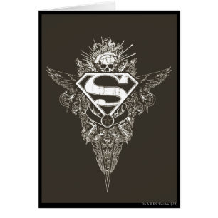 Superman Stylised   Star and Skull Logo