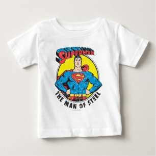 Superman The Man of Steel Baby T-Shirt