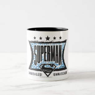 Superman Unrivaled, Unmatched Two-Tone Coffee Mug
