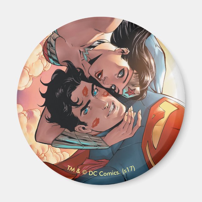 Superman/Wonder Woman Comic Cover #11 Variant Magnet (Front)