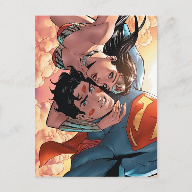 Superman/Wonder Woman Comic Cover #11 Variant Postcard (Front)