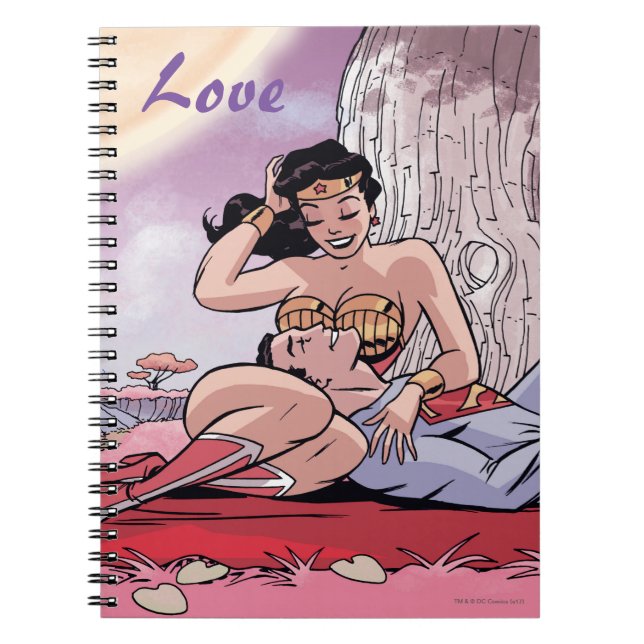 Superman/Wonder Woman Comic Cover #14 Variant Notebook (Front)