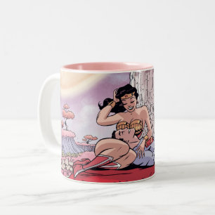 Superman/Wonder Woman Comic Cover #14 Variant Two-Tone Coffee Mug