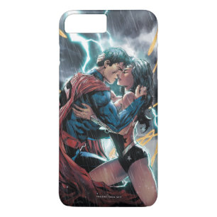 Superman/Wonder Woman Comic Promotional Art iPhone 8 Plus/7 Plus Case