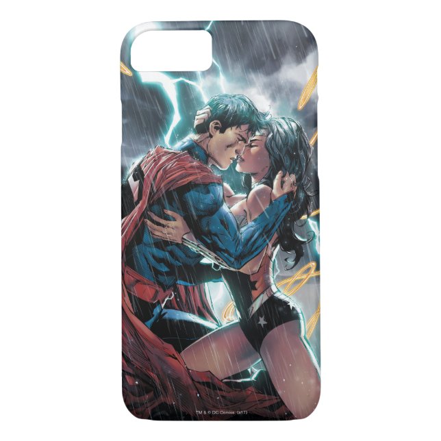 Superman/Wonder Woman Comic Promotional Art Case-Mate iPhone Case (Back)