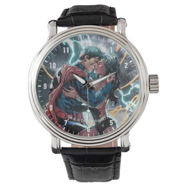 Superman/Wonder Woman Comic Promotional Art Watch (Front)