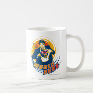 Superman World Hero Coffee Mug