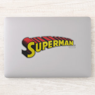 Superman   Yellow Red Letters Logo
