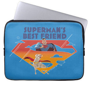 Superman's Best Friend Laptop Sleeve