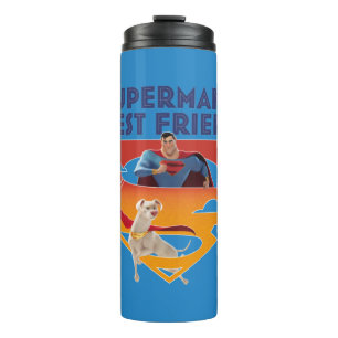 Superman's Best Friend Thermal Tumbler
