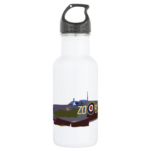 Supermarine Spitfire 532 Ml Water Bottle (Front)