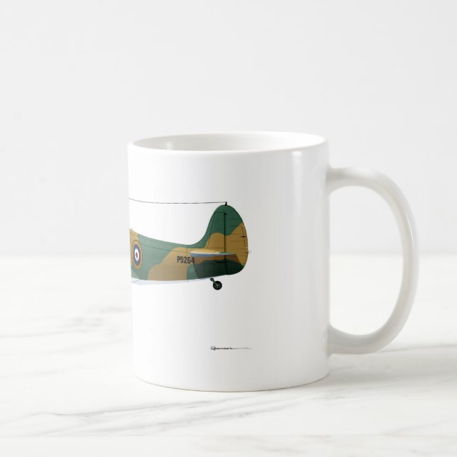 Supermarine Spitfire Coffee Mug (Right)