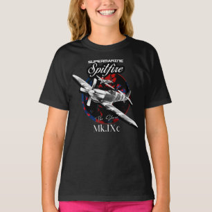 Supermarine Spitfire MK.IXc WW2 Fighter Plane T-Shirt