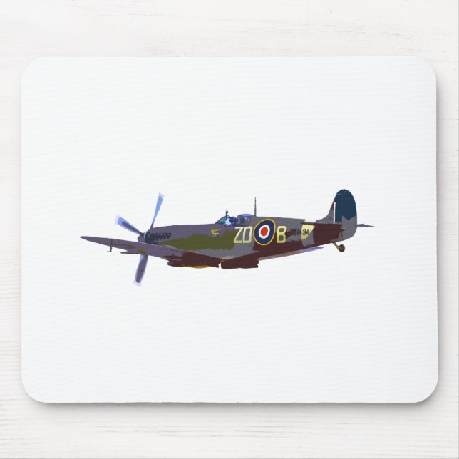 Supermarine Spitfire Mouse Mat (Front)