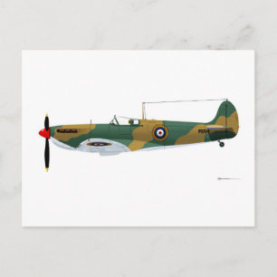 Supermarine Spitfire Postcard