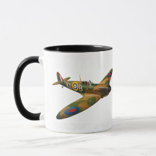 Supermarine Spitfire   WW2 Plane Mug