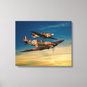 Supermarines Canvas Print