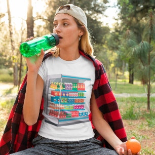 Supermarket Dairy Fridge T-Shirt