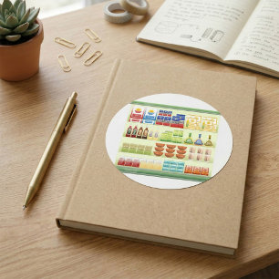Supermarket Goods Shelf Stickers