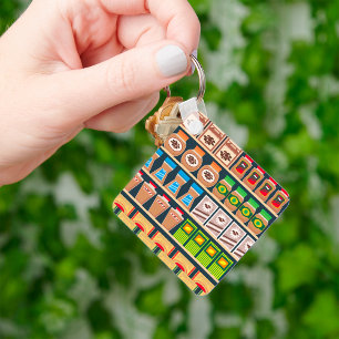 Supermarket Shelf Keychain
