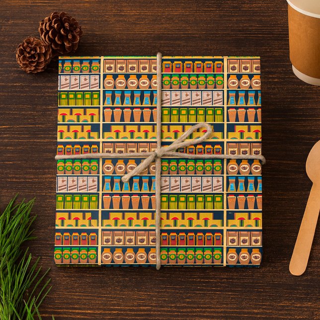 Supermarket Shelf Wrapping Paper (Creator Uploaded)