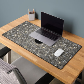 Supermassive Black Hole In The Middle Of A Galaxy. Desk Mat