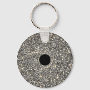 Supermassive Black Hole In The Middle Of A Galaxy. Key Ring
