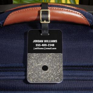 Supermassive Black Hole In The Middle Of A Galaxy. Luggage Tag