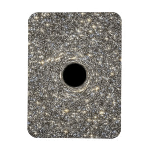 Supermassive Black Hole In The Middle Of A Galaxy. Magnet