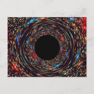 Supermassive Black Hole Postcard