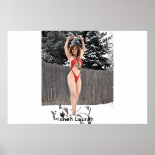 Supermodel Movie Star Athlete Medallist Ishah Poster