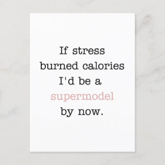 Supermodel  postcard