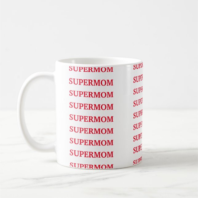 Supermom Coffee Mug (Left)