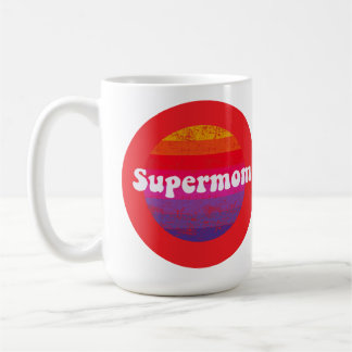 Supermom for best mother mothers day coffee mug