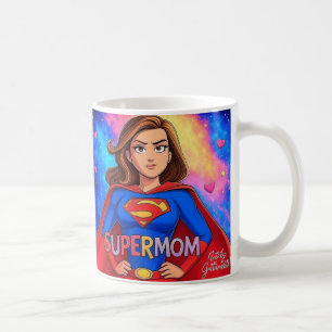 Supermom Galaxy Mug – Bold Gift for Mum