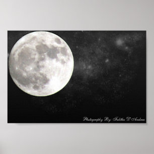 Supermoon 2011 poster
