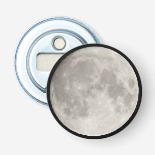 Supermoon Button Bottle Opener