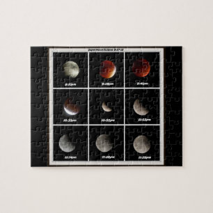 Supermoon & Eclipse Jigsaw Puzzle