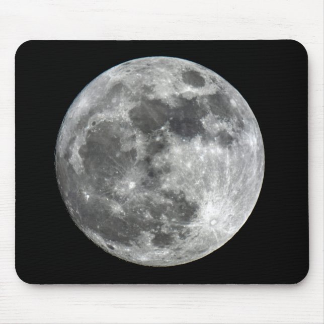 Supermoon Moon Mousepad (Front)