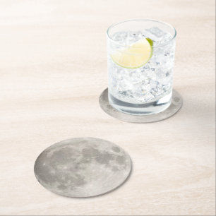 Supermoon Paper Coaster
