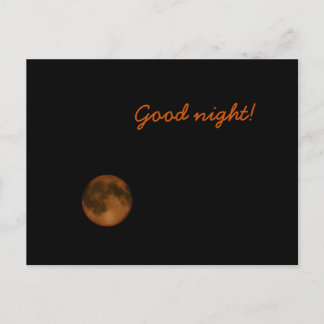 Supermoon Postcard