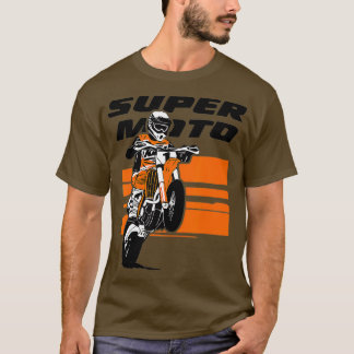 Supermoto  Motocross Etreme Enduro Motocross T-Shirt