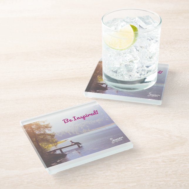 Supermums Glass Coaster (Angled)