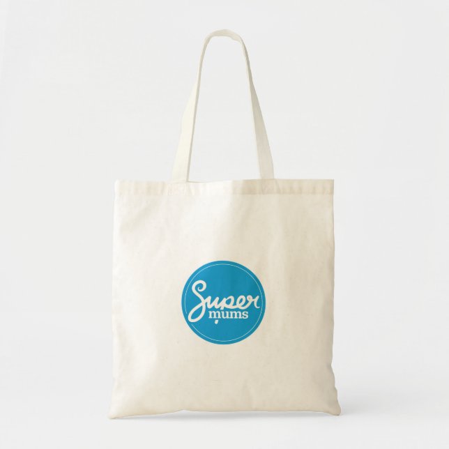Supermums Tote Bag - White   (Front)