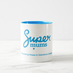 Supermums Two-Tone Mug