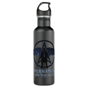 Supernatural Castiel Falling Stars Graphic 710 Ml Water Bottle