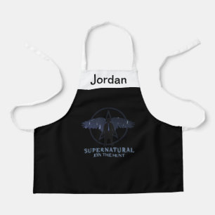 Supernatural Castiel Falling Stars Graphic Apron