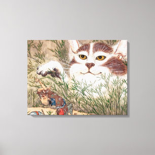 Supernatural Cat Canvas Print